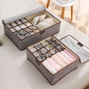 올인원 속옷 정리함 13칸 접이식 속옷 수납정리함