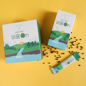 비움온 10포 25% | 수분을 뺏지 않는 국내산 차전자피환 1일 1포 변 비움On