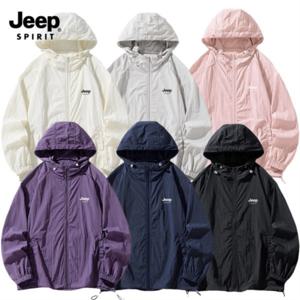 지프 JEEP SPIRIT 특가 바람막이 점퍼 재킷 윈드브레이커 스포츠 웨어 트레이닝 자외선차단 속건 JP777