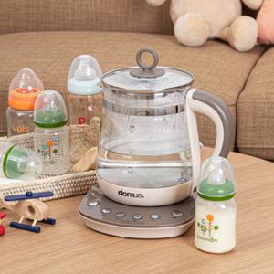 (시즌특가) 도무스 티칸 유리 보온 티포트 전기포트 1.5L