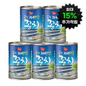 (최대15%적립) 동원에프앤비 꽁치 300g 5캔