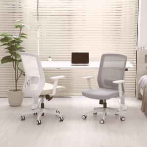 핏쳐 사무용 사무실 학생 컴퓨터 데스크 메쉬 팔걸이 체어 의자 CB1