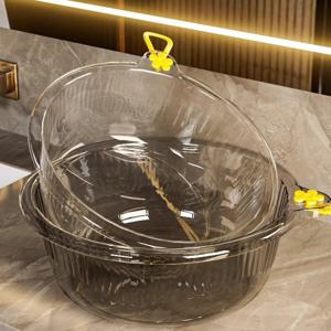 투명 다용도 세숫대야 욕실 주방 다용도 설거지통 대형