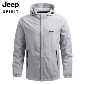 지프 JEEP SPIRIT 남성 슬림 캐주얼 등산 재킷 야상 후드 스포츠 외투 야구복