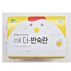 산골 더 반숙란대란 반숙계란 달걀 24구