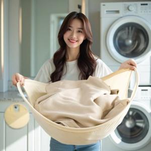 코지스 이지런드리 세탁바구니 접이식 대용량 빨래바구니