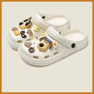 1+1 남여공용 EVA 샌들슬리퍼 여름 슬리퍼 아쿠아슈즈 강아지 파츠포함