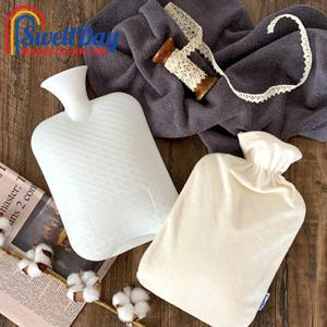 1+1 스웰데이 보온물주머니 대용량 2L (벨벳 커버 포함)