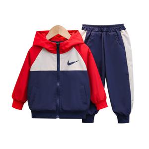 남자 어린이 가을옷 돌격복 세트 신상 어린이 멋쟁이 서양식 중소 어린이 남자 아이 카디건 춘추 왕홍 아동