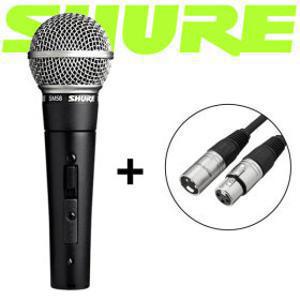 SHURE SM58 SK 슈어 유선마이크 다이나믹마이크  XLR-XLR 5M 케이블증정(스위치있음/정품)