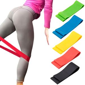 홈트 스트레칭밴드5종 근력운동 요가 필라테스 루프밴드 힙업 허벅지근력