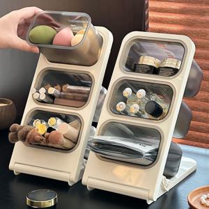 책상 수납함 사선형 펜꽂이 데스크 정리 수납박스 오피스 문구 정리함