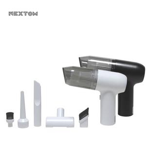 넥스톰 차량용 가정용 핸디형 파워풀 무선 청소기 휴대용 미니 화이트 블랙 NXT500PLUS 에어건 2in1