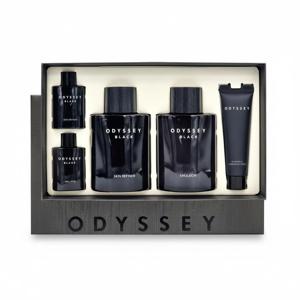 오딧세이 블랙 스페셜 2종세트 스킨130ml + 에멀전130ml 남성스킨로션세트 선물 남성화장품세트