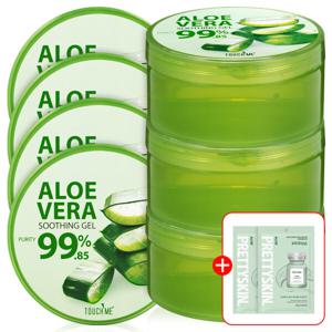 터치미 알로에 수딩젤 알로에베라 대용량 수분크림 300ml 7개+알로에 팩 증정