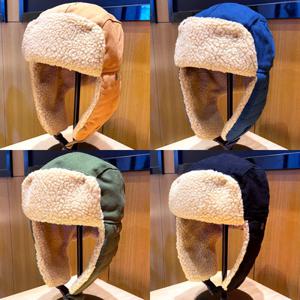 방한 겨울 양털 뽀글이 귀달이 군밤 모자 OFS-ERH58