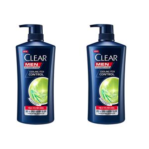 클리어샴푸 쿨링 이치 컨트롤 650ml x 2개 /두피케어