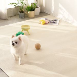 디오마레 pvc 미끄럼방지 강아지매트 애견매트 러그대형 240x140cm