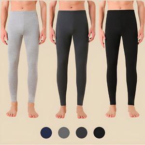 (1+1겨울특가) 남성 겨울 발열 내복 하의 스판 텐셀 보온내복