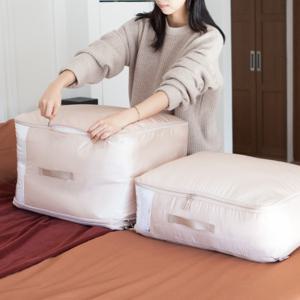 (단하루 70%) 컴팩 XXL MEGA 이불 압축 파우치 정리함 / 단품 1+1 세트 선택 / 수납 공간절약 압축팩