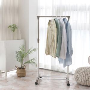 디베르 디오 이동식 행거 500 (웜그레이) 튼튼한행거 스탠드행거 / 이동식행거 다용도행거 드레스룸 아이방