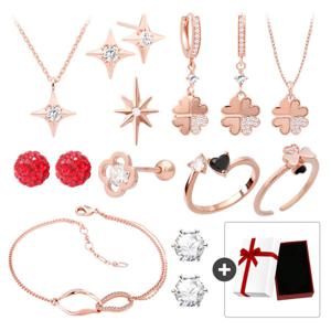 선물 추천 14K 실버 패션 귀걸이 목걸이 반지 팔찌 외 주얼리 세트 할인 (케이스 증정)