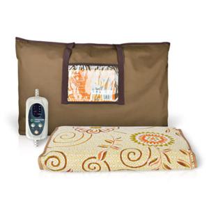 대형 전기 찜질매트 120cm 온열찜질기 찜질기 온도조절 타이머기능 4선식 KC인증 안전설계