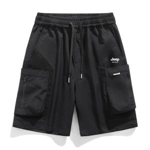 지프스피릿 JEEP SPIRIT 여름 트레이닝 반바지 와이드 스트레이트 팬츠 남녀 패션 K185