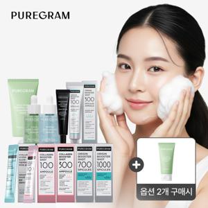 (2+1) 퓨어그램 모공이별 제주 그린티 딥클렌징폼 저자극 휘핑폼 (2세트 구매시 클렌징폼 1개 증정)