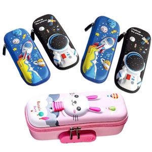 EVA 캐릭터 필통 자물쇠 비밀번호 필통 초등학생필통 중학생 필통 초등 여아 남아 필통 어린이날 선물