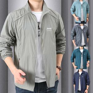 지프 JEEP SPIRIT 차단 남성 슬림 배기 캐주얼 아웃도어 낚시 코트