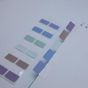 학생용 대용량 인덱스 스티커 책띠기 공시생스티커 소형+중형+대형세트