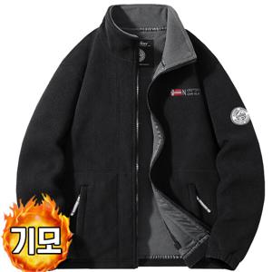 남성 후리스 점퍼 이중보열 후리스 집업 캠핑 낚시 등산 자켓 여성 남녀 공용 혹한기 빅사이즈