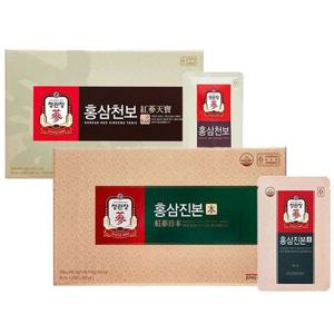 [정관장]홍삼진본 40ml x 30포 + 홍삼천보 50ml x 30포