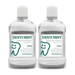 덴티본조르노 가글 구강청결제 마일드 750ml 2개