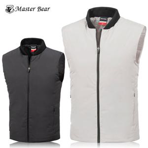 마스터베어 심플 무지 웰론 패딩조끼 Model No_M2-0B022