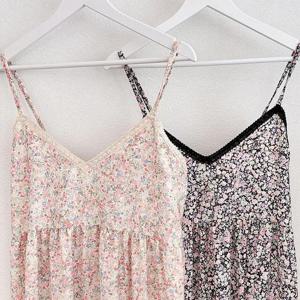 꽃프릴레이스나시원피스 406S319S 빅사이즈 여성의류