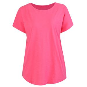 샵앤) 여성 여름 캡소매 슬럽 면 반팔 티 DAI-WSH-0242-진핑크