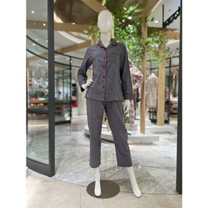 [비비안]순면 약기모 부드러운 터치감의 여성긴팔잠옷 (WP8805A)