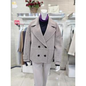 프로그램 세이브존05 빅카라 루즈핏 핸드메이드 숏 코트 P244H002