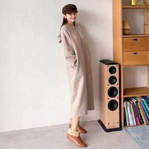 빅사이즈 411 기모시보리면롱원피스 DGGQ401