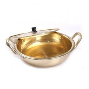 대원 황색 전골냄비 18cm 전골팬 찌게 라면냄비