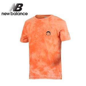 뉴발란스 공용 NB x 노리타케 포켓 걸 티셔츠(NBNE92L362-80)_오렌지