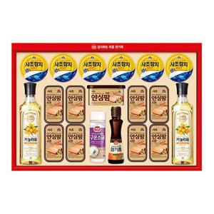 판촉물 (사조대림해표) 안심특선 SB호 참치캔 명절선물세트
