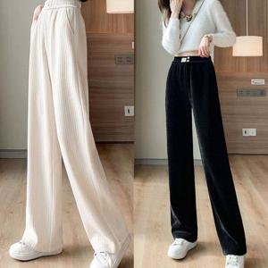 여성 투단추 골지 바지 ROD-139