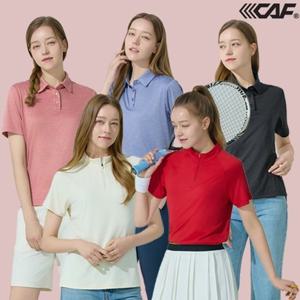 르까프 25SS 초특가  냉감 티셔츠 5종, 여성 (반집업 2종+카라티 3종)