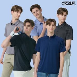 르까프 25SS 초특가  냉감 티셔츠 5종, 남성 (반집업 2종+카라티 3종)