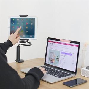 재택근무 인강 자유조절 스마트폰 태블릿거치대HKS520