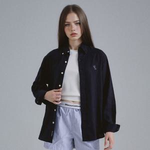 후아유 남여 공용 서프 베어 린넨 셔츠 WHYAF3731U