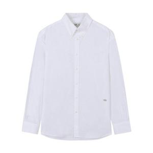 [지이크]버튼다운칼라 코튼 오버핏 셔츠 화이트 (PHBAH5510)